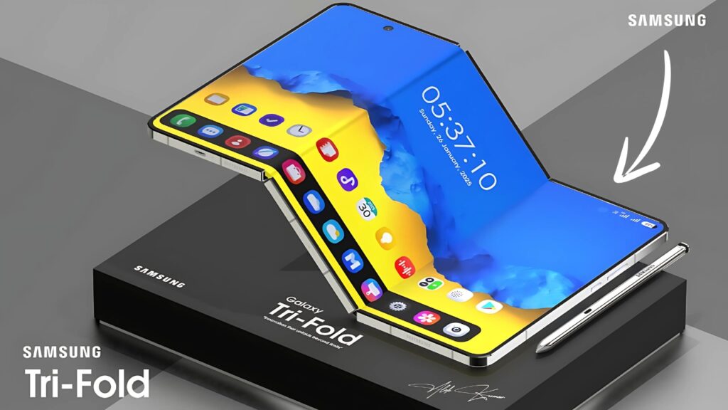 Three Display Foldable